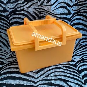 Tupperware Small Carry All with Handle Mango
